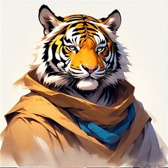 tiger Random in an absolutely  (1) (4)