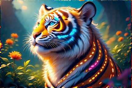 tiger Random in an absolutely  (2) (2)