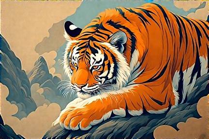 Tiger in an absolutely beautif (13)