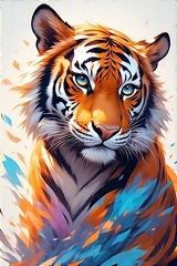 Tiger in an absolutely beautif (6)