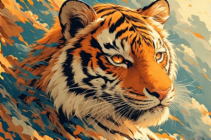 Tiger in an absolutely beautif (2)