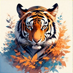 tiger Random in an absolutely  (7)