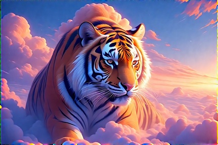 tiger Random in an absolutely 